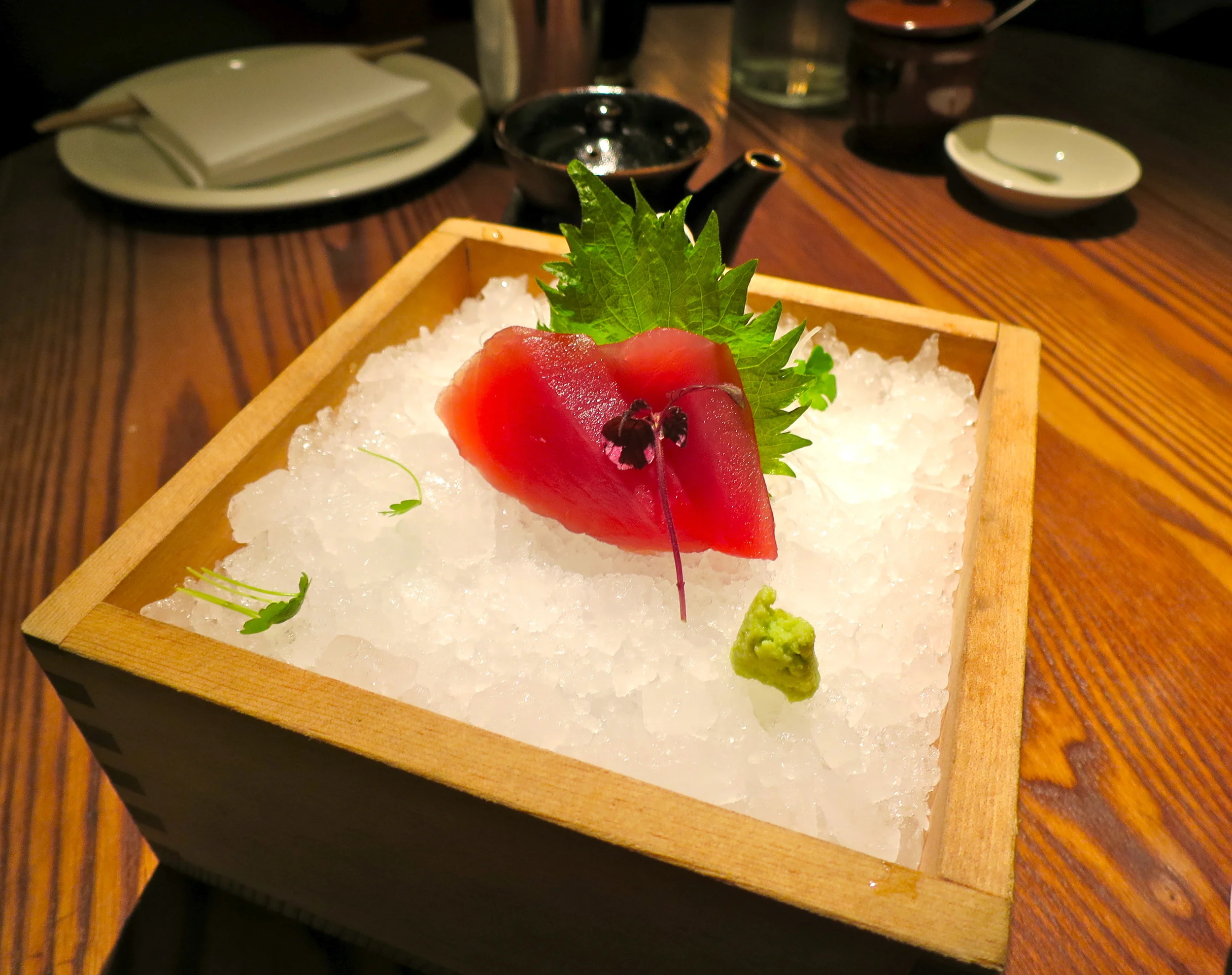Tuna sashimi