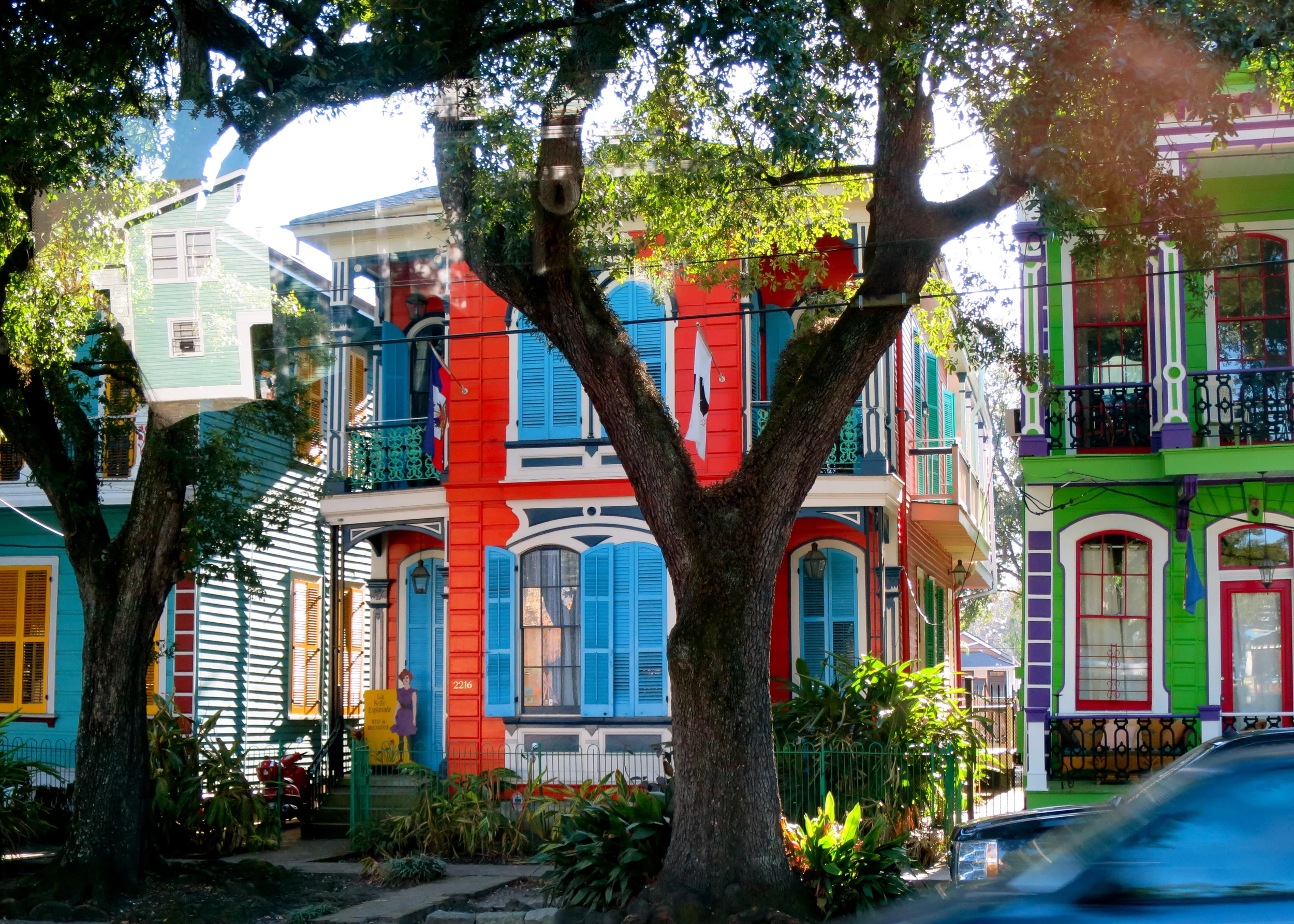 Beautiful and colourful architecture.