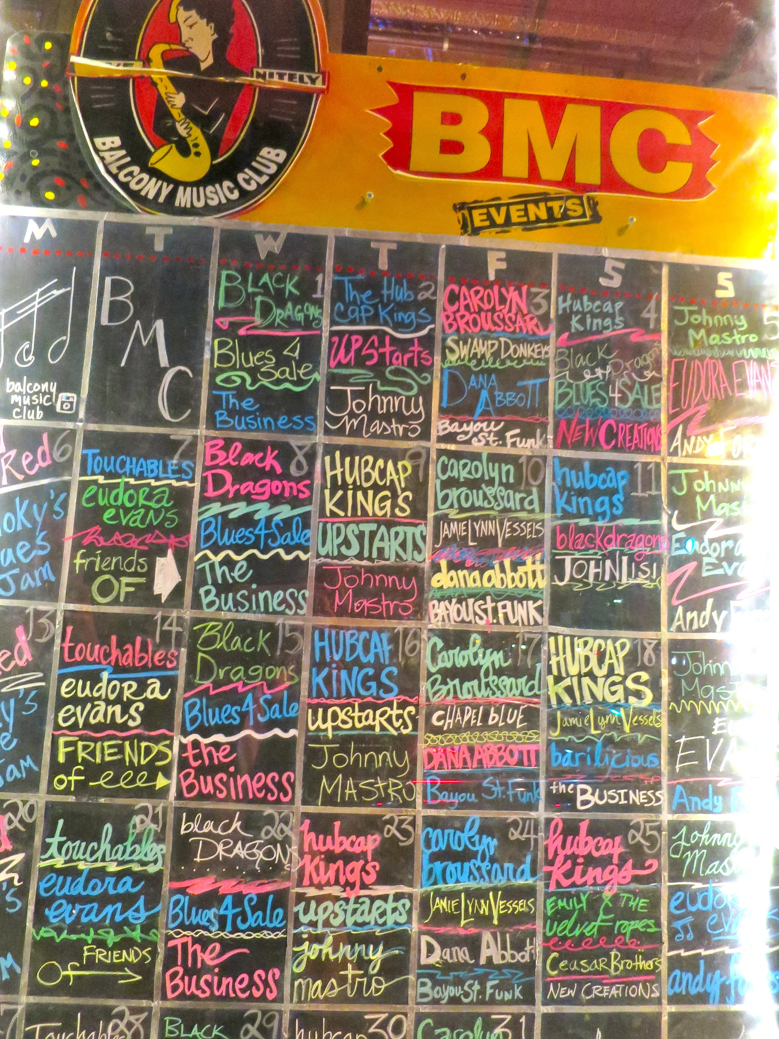 Take your pick - live music all day every day!
