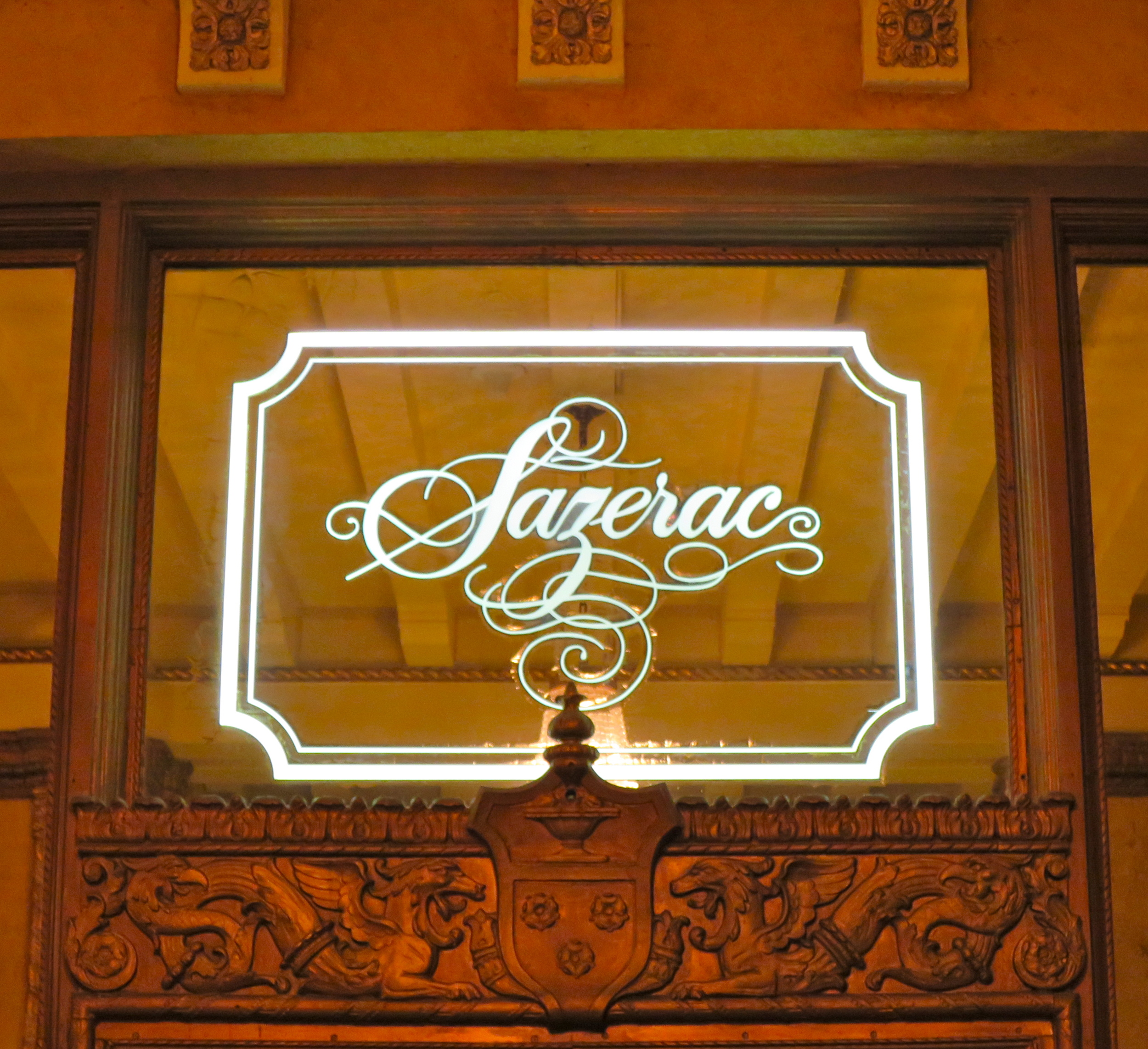 The Sazerac Bar at The Roosevelt.