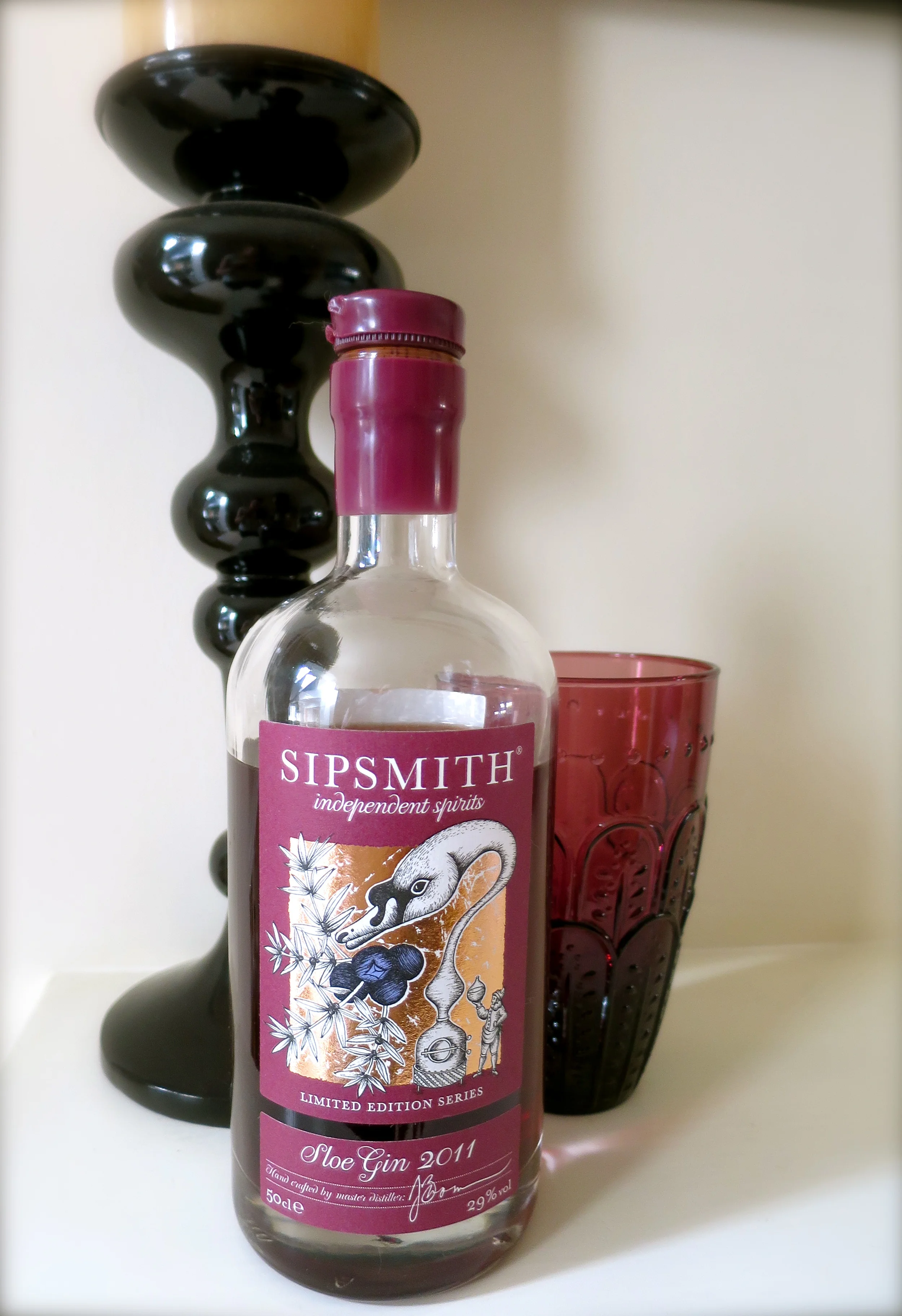 Just a cheeky peek of a favourite Sipsmith bottle on our drinks trolley!