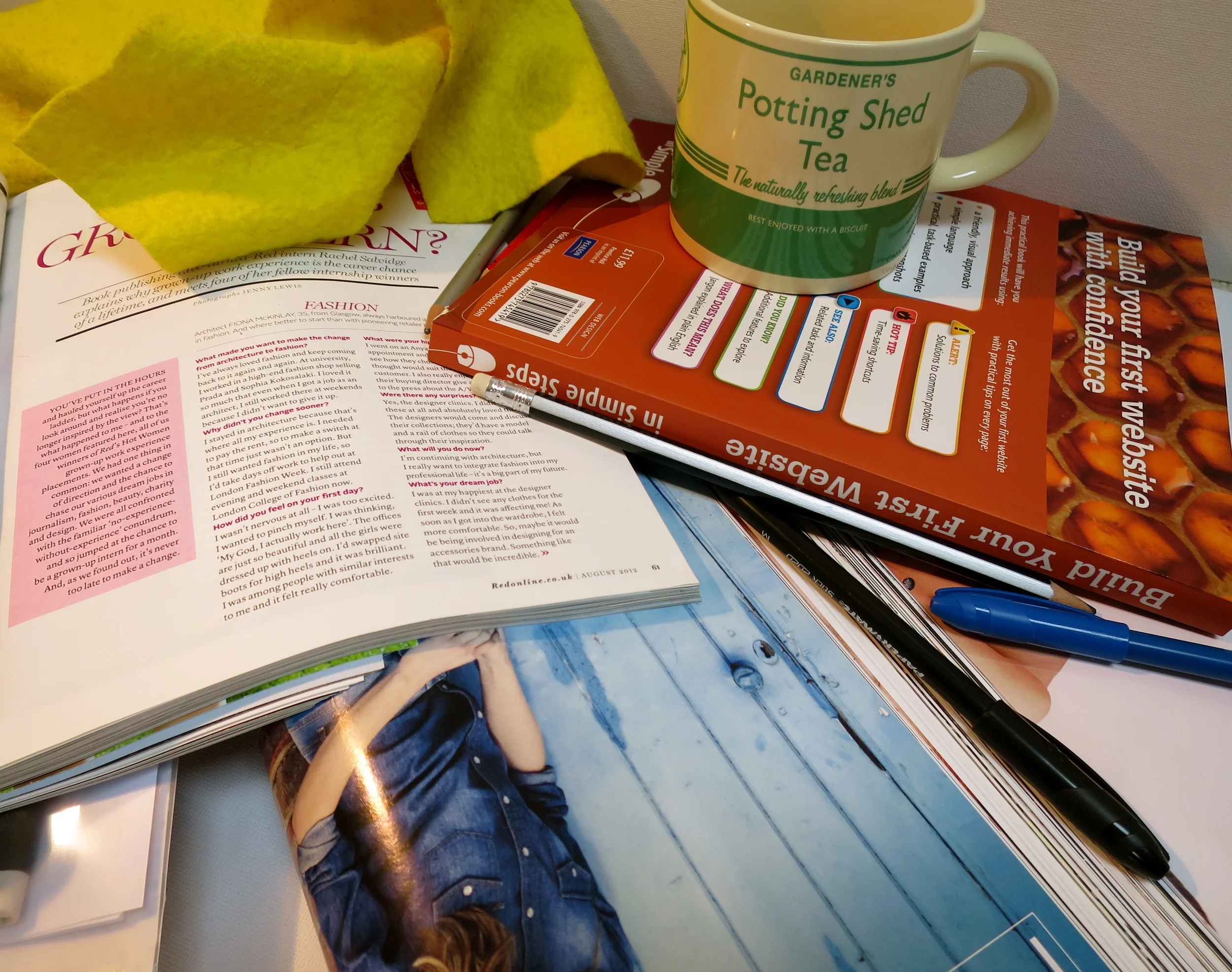 Tidy desk, tidy mind?!