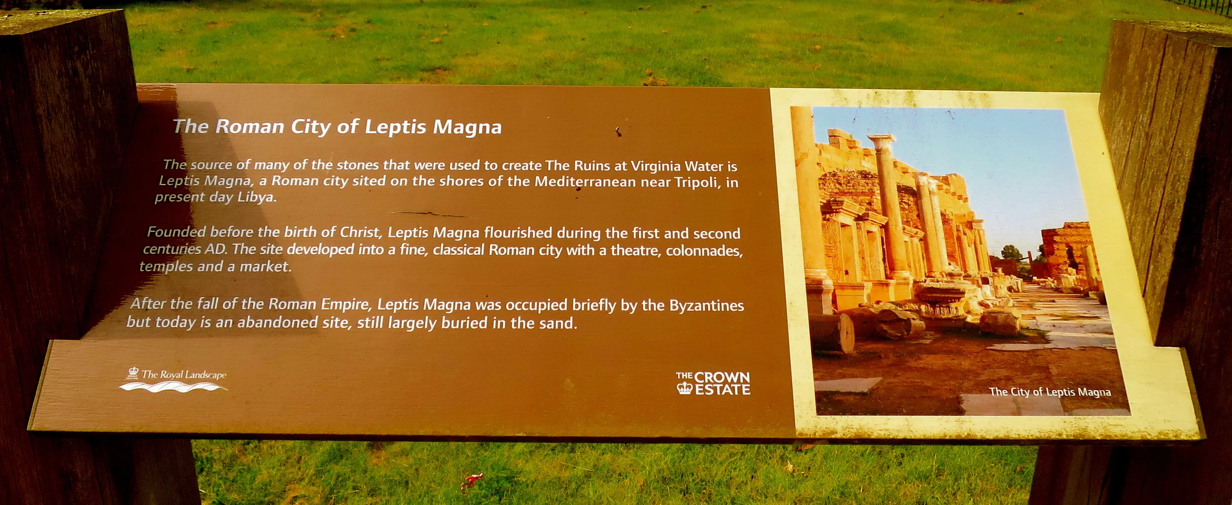 Part of the Royal Landscape.