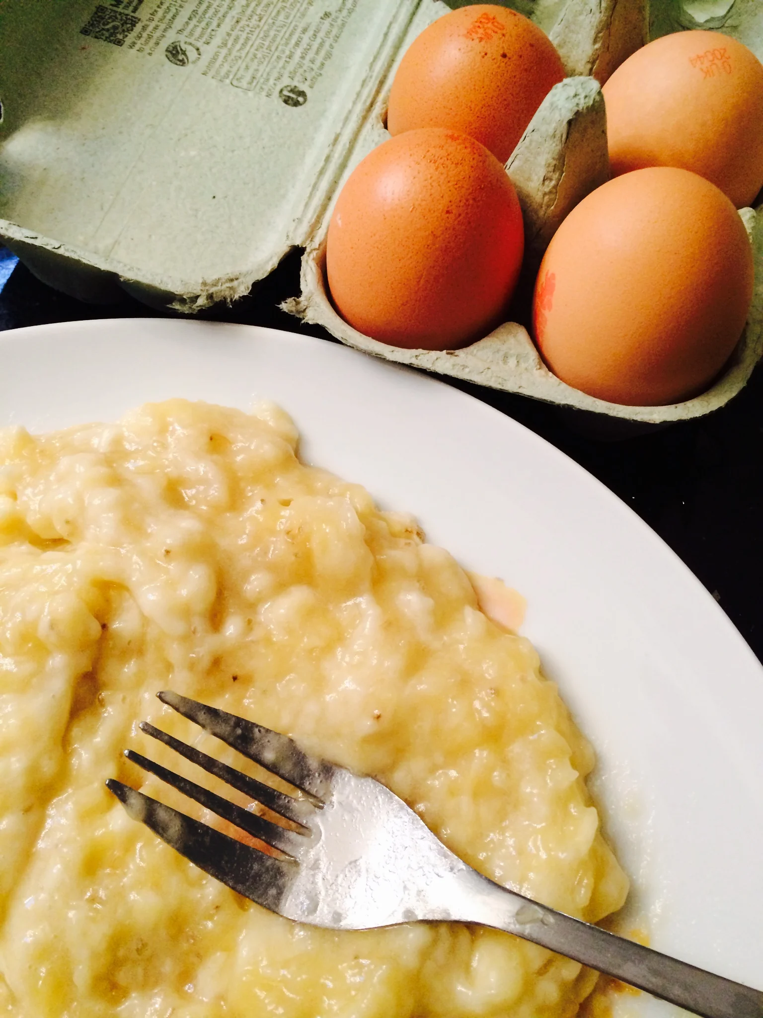 Marvellous mashed bananas!