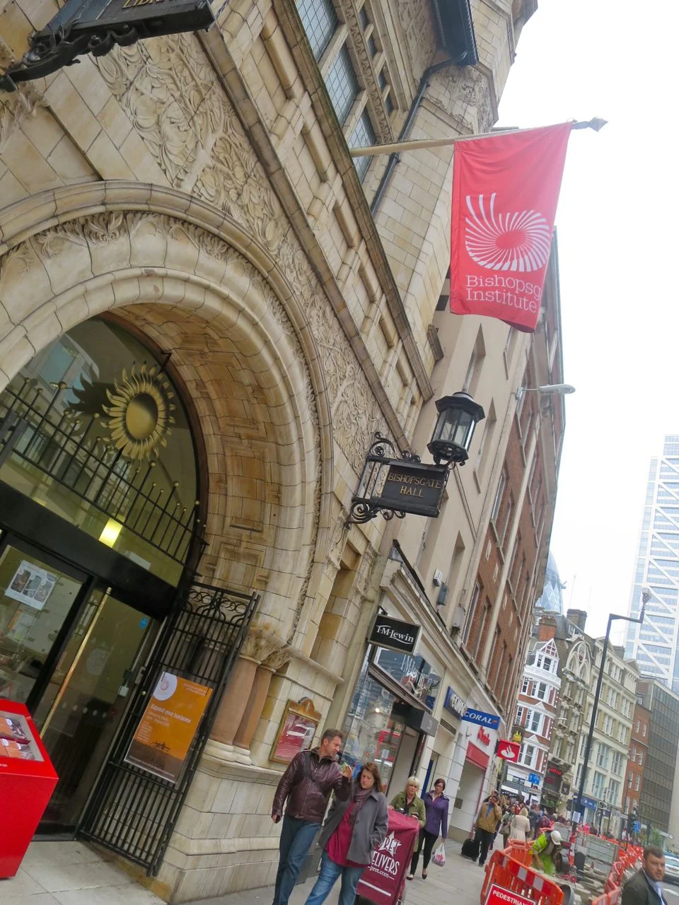 The Bishopsgate Institute.