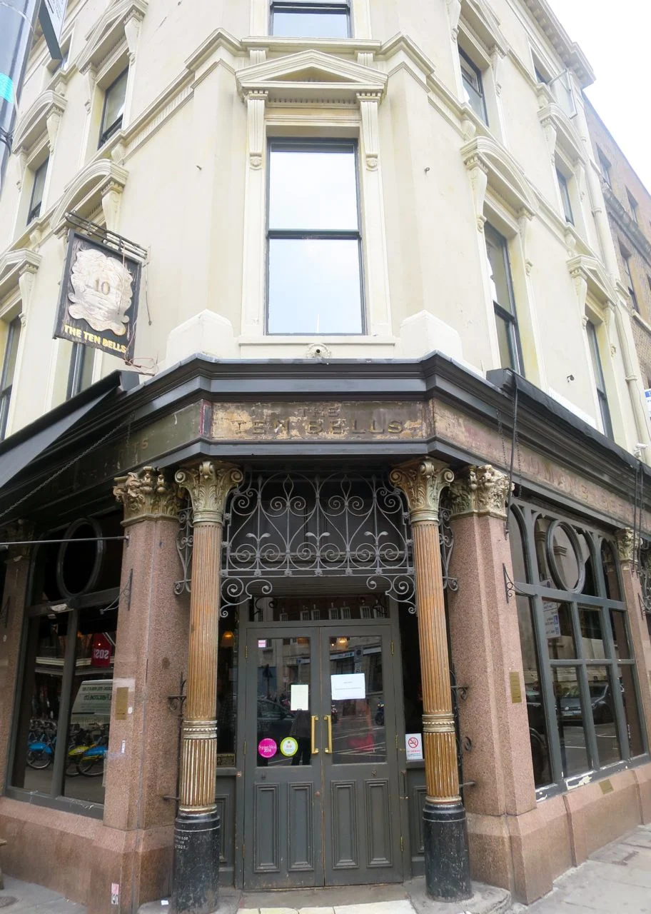 Quick stop at the Ten Bells.