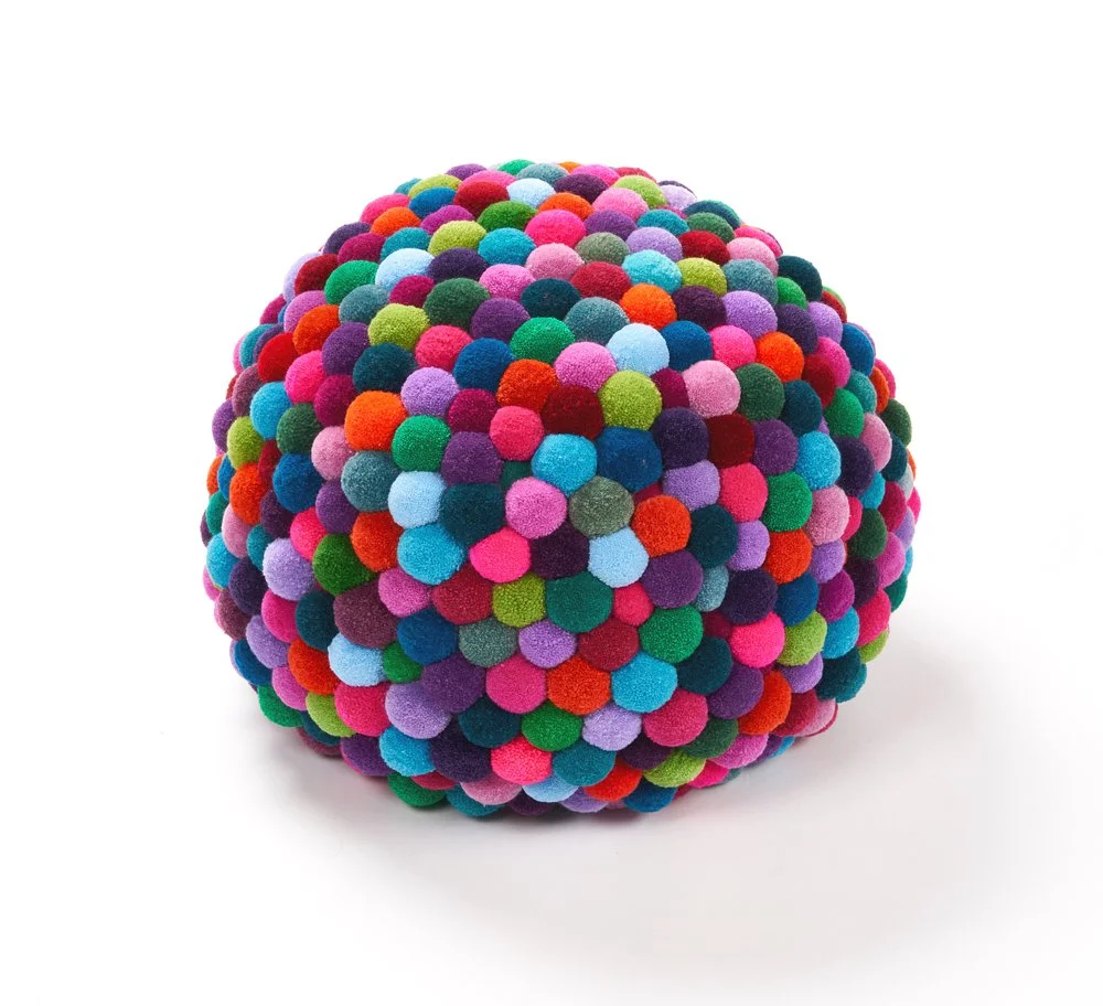 Pompon Pouf multi- size S-stil