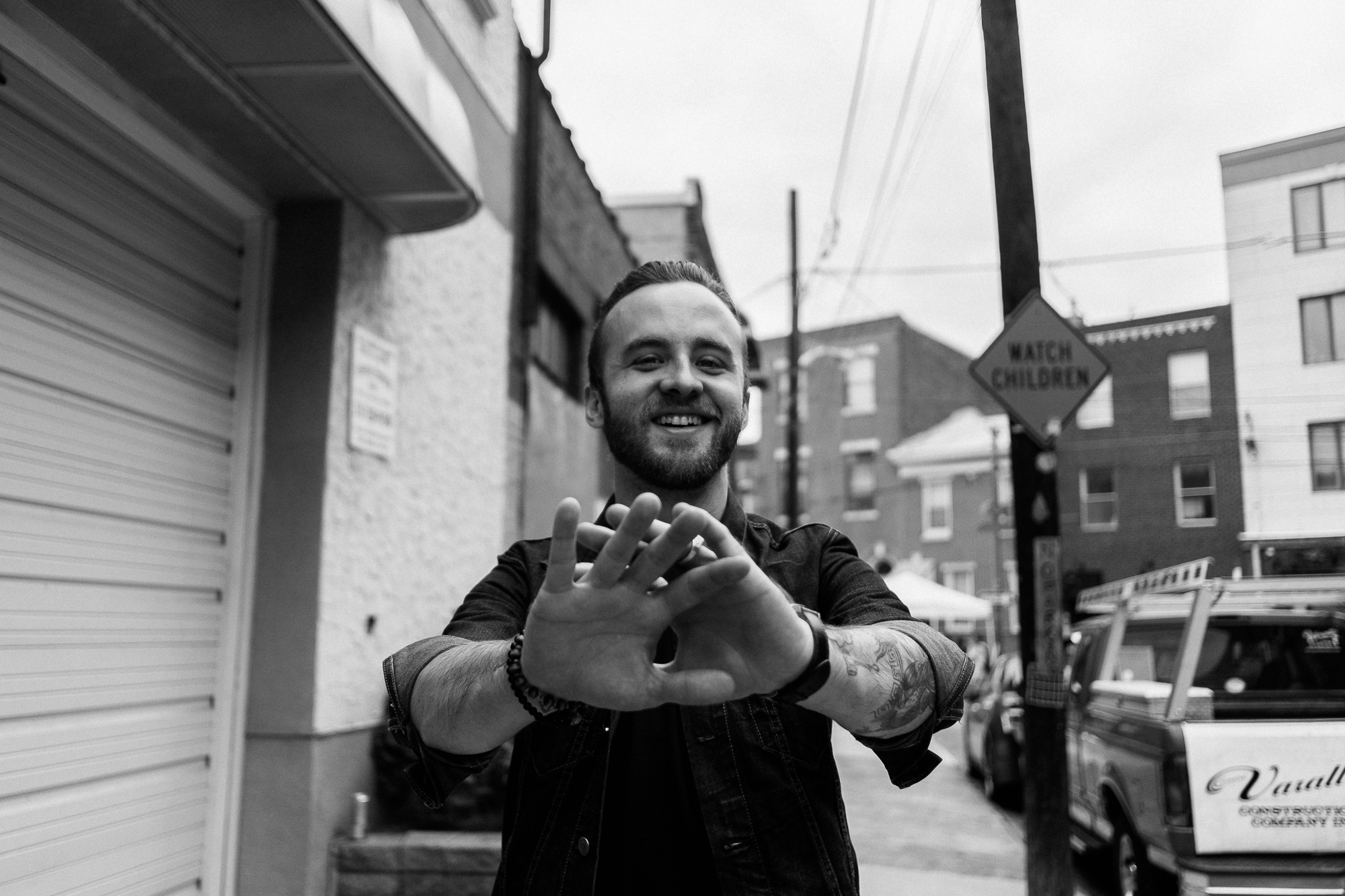 This is my husband. He loves it when I take his photo.&nbsp;