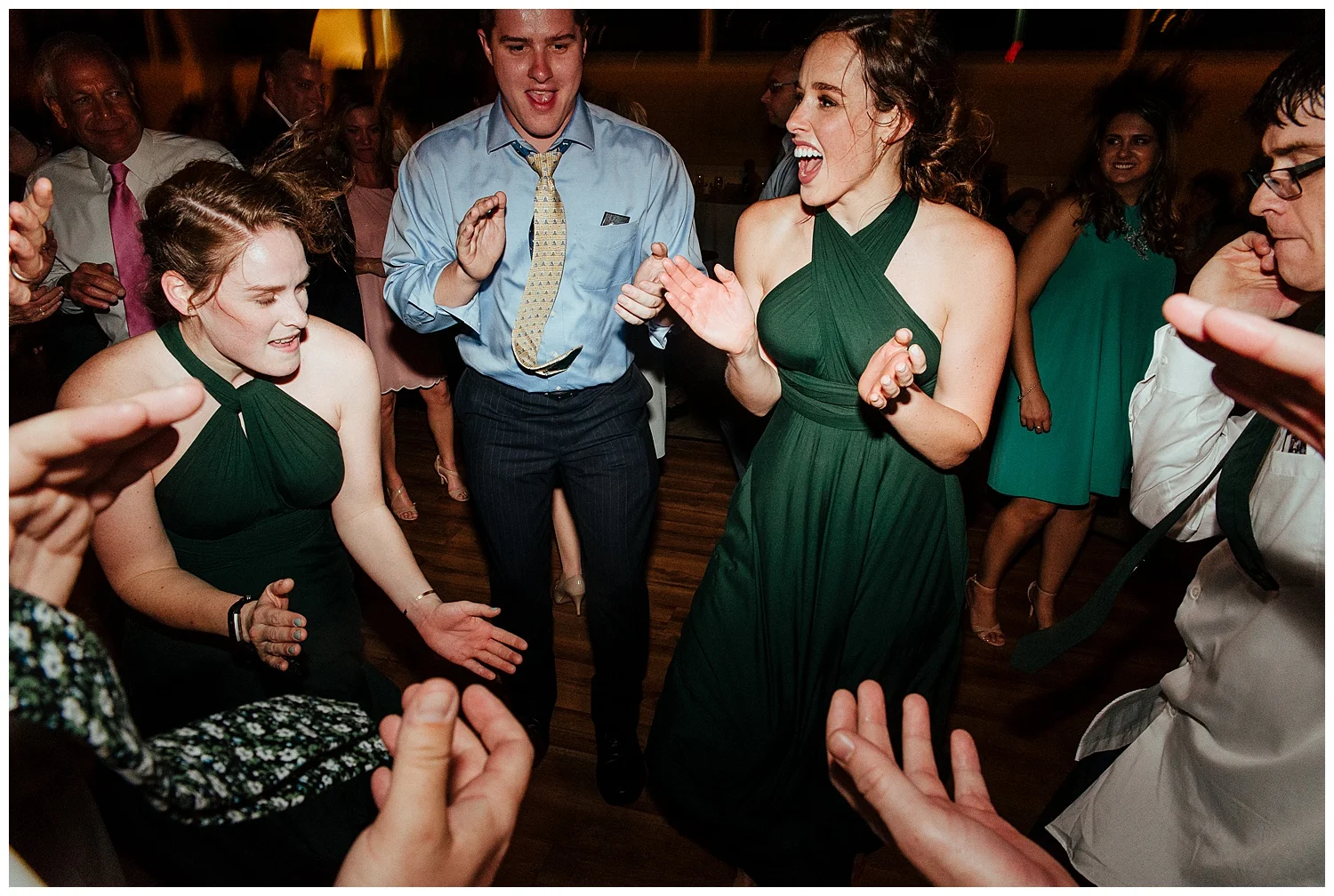 Beautiful spring wedding at St. Alphonsus Church and St. Cyril Jerusalem Social Hall in Jamison, Pennsylvania.