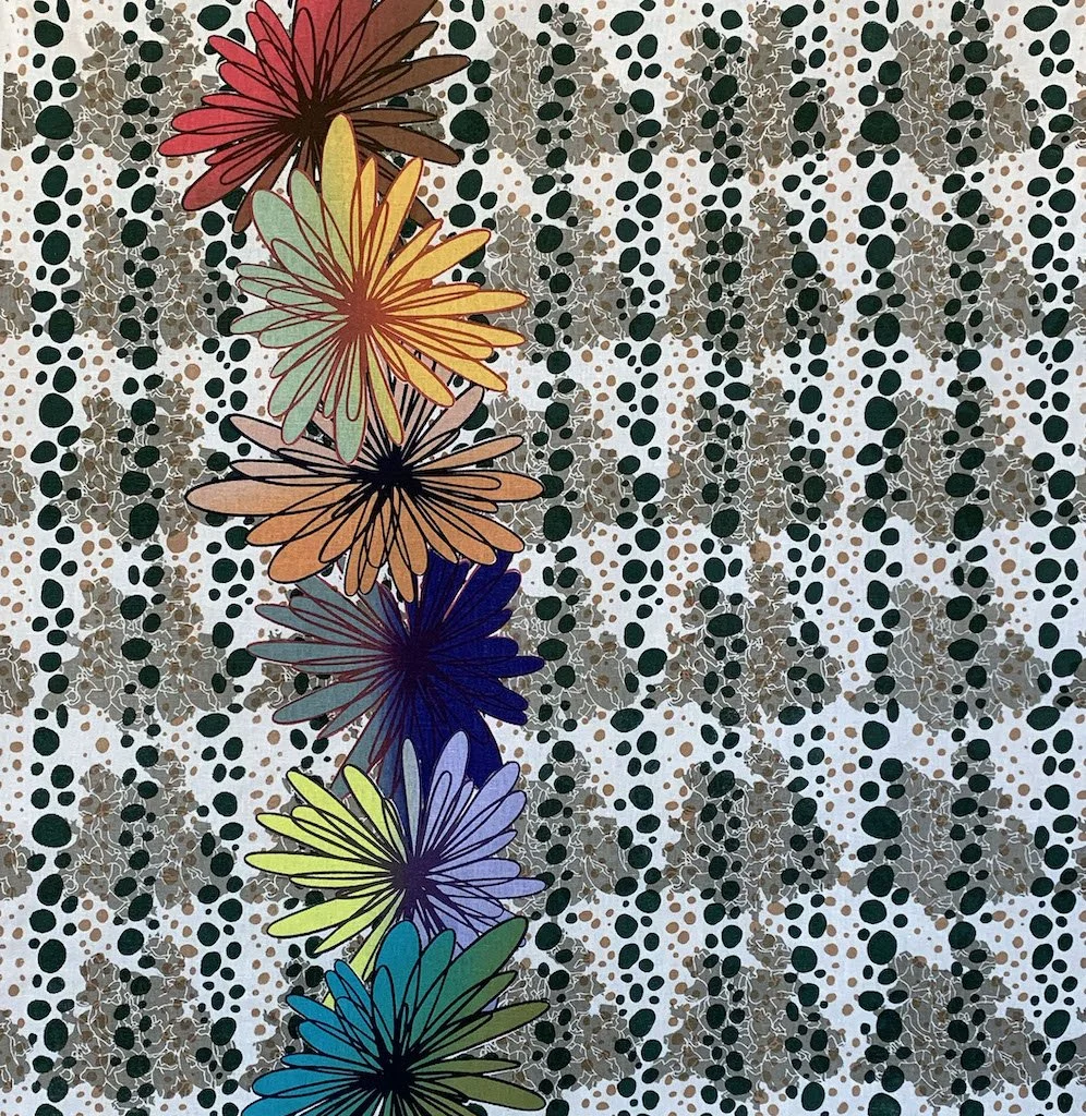 Round & Round
2019 Linen 30”x30”