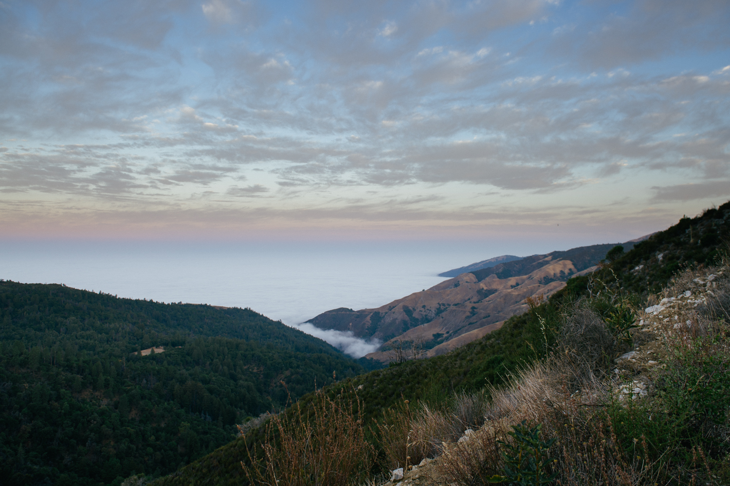 The view from camp