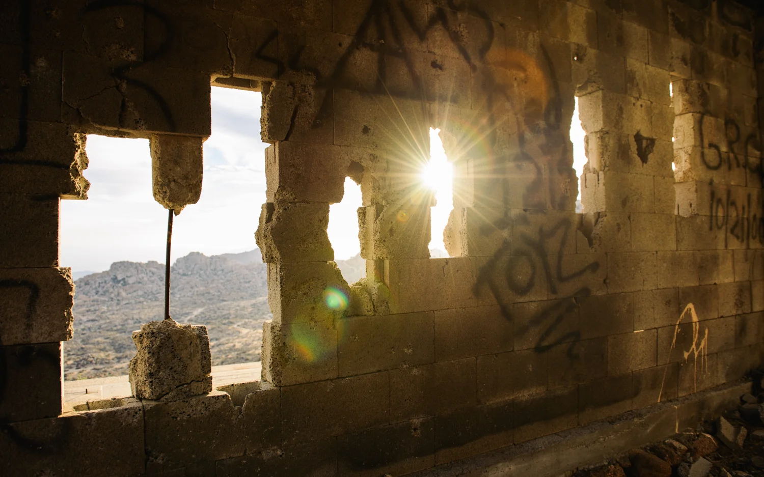 If these wall could talk. 
