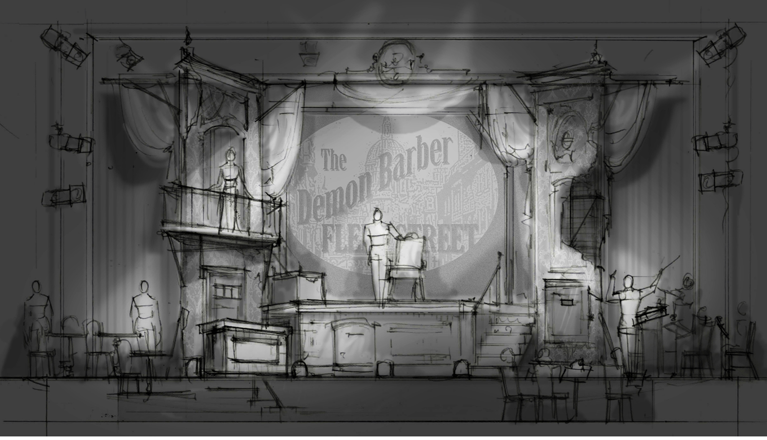 Towson University, Sweeney Todd prelim