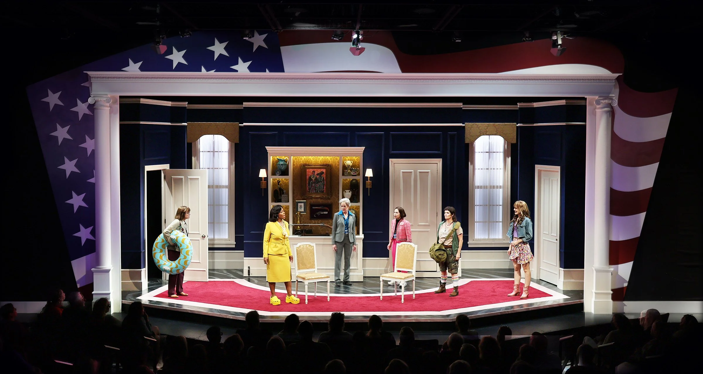 POTUS, or Behind Every Dumbass Are Seven Women Trying to Keep Him Alive bu Selina Fillinger