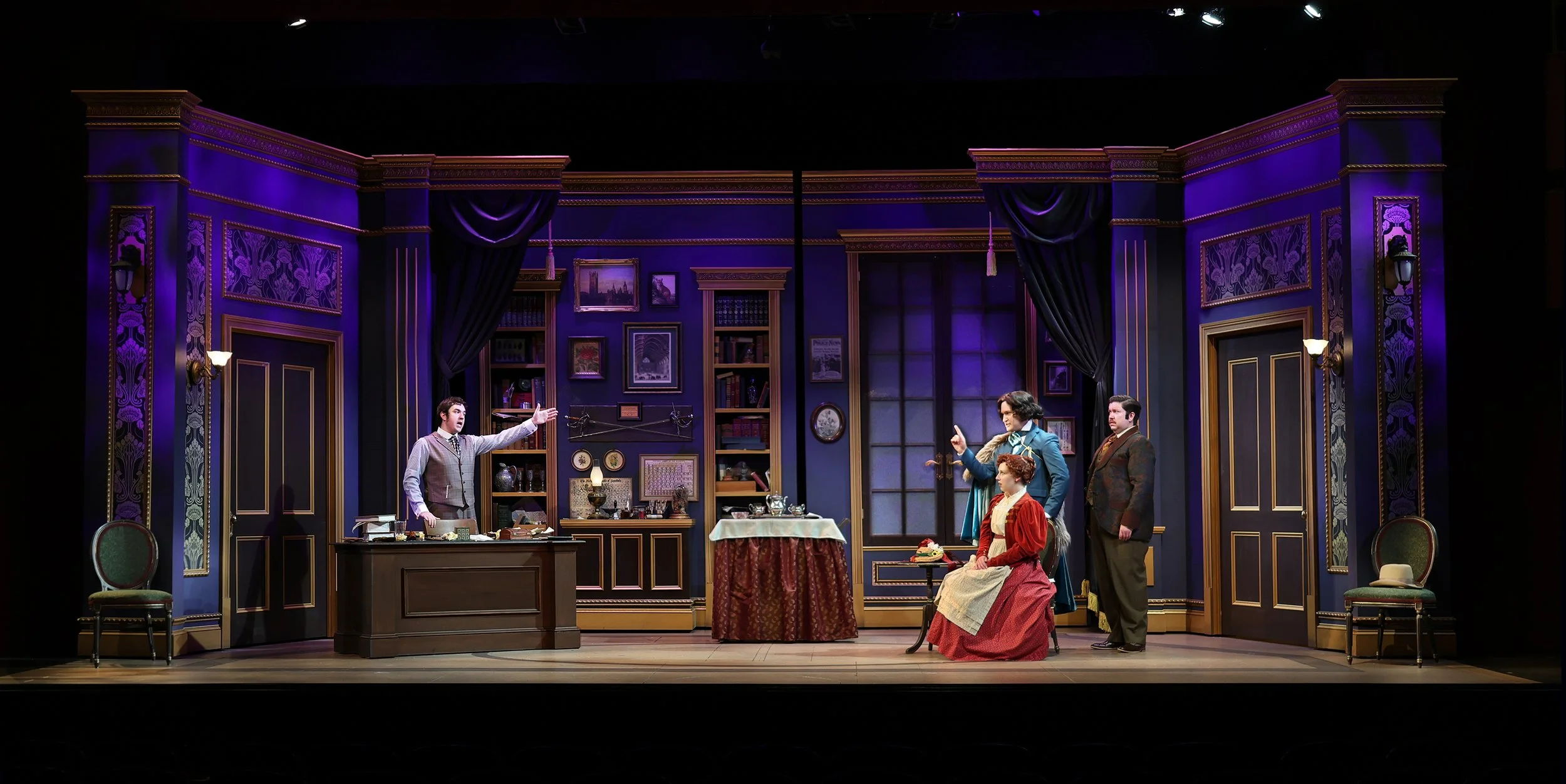 Sherlock Holens and the Case of the Jersey Lily by Katie Forgette