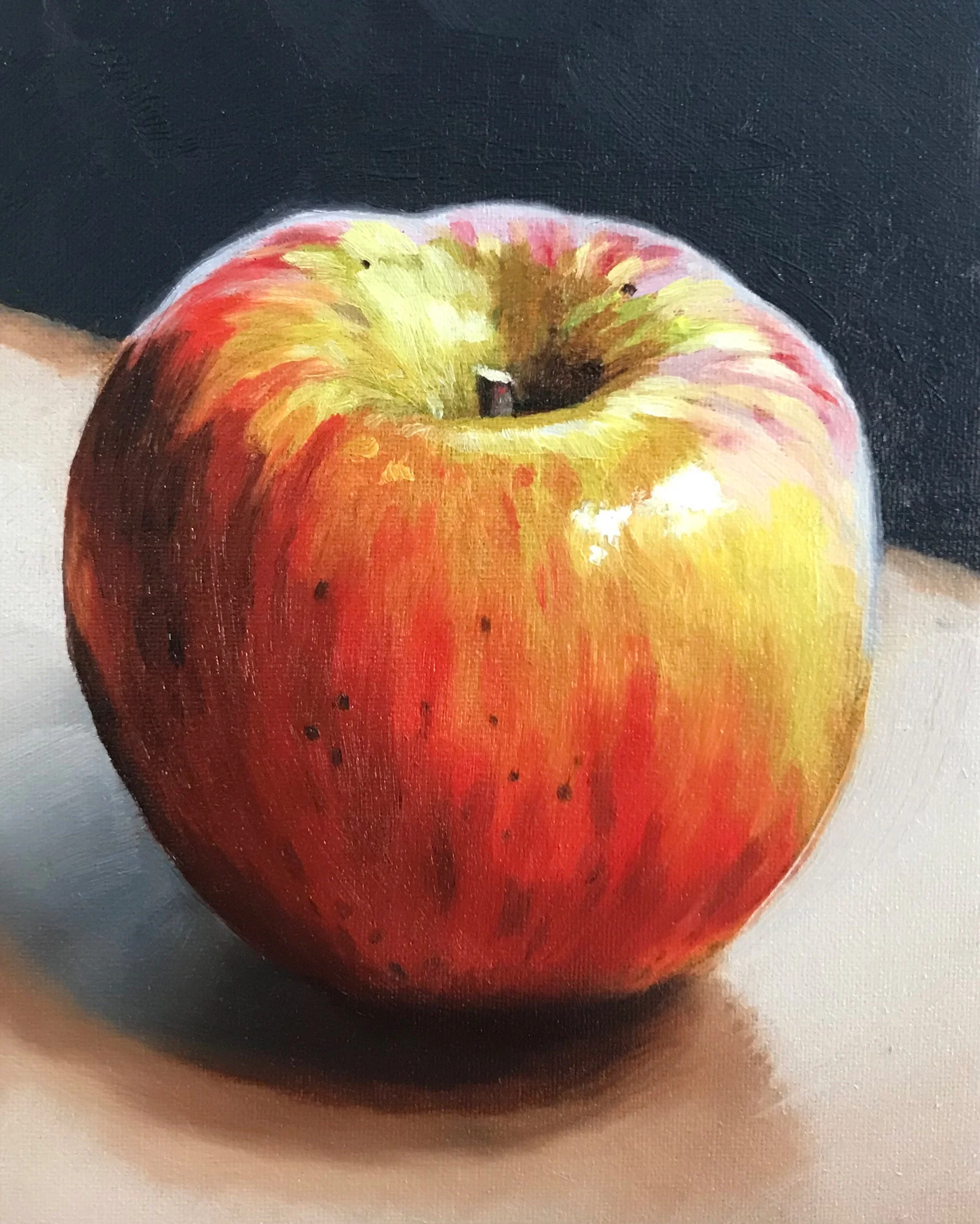 Apple • 4x6" • Oil 