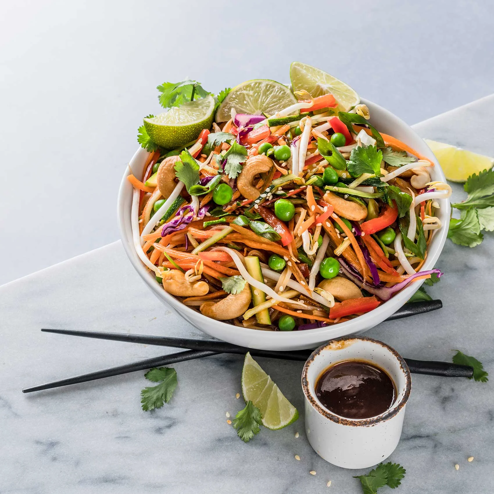 Asian Salad (Styling & Photography, Suzanne Clements)