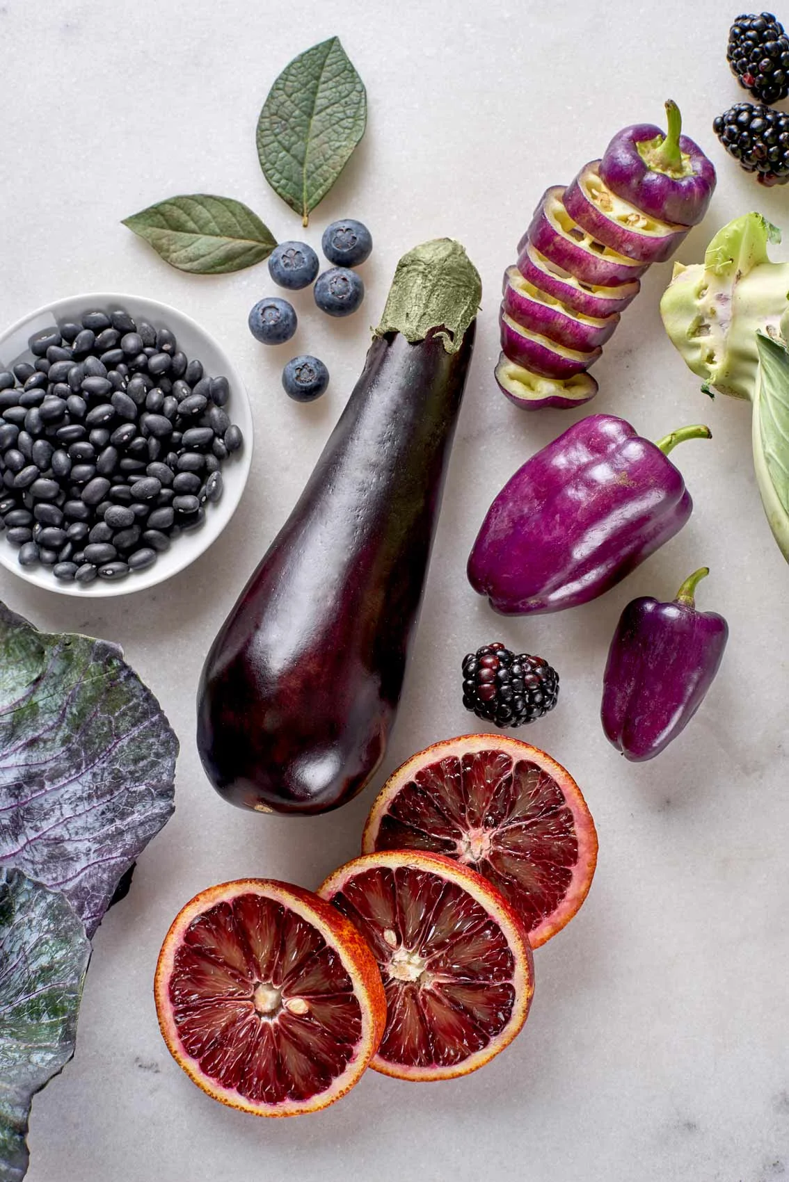 Produce by Color (Styling & Photography, Suzanne Clements)