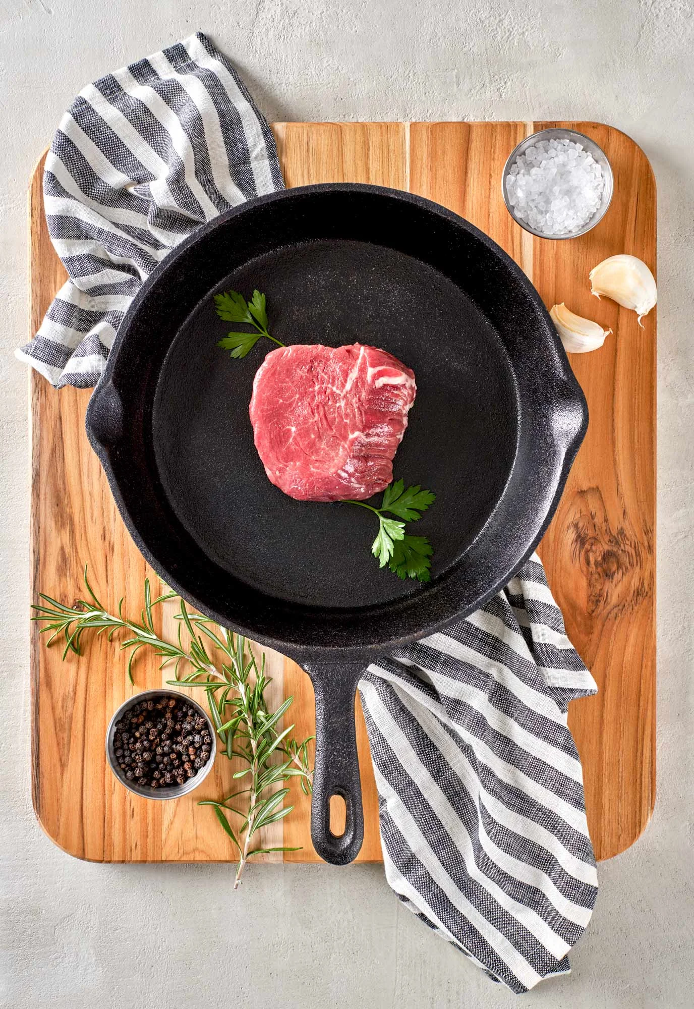 Grass-fed Filet Steak (Styling & Photography, Suzanne Clements)