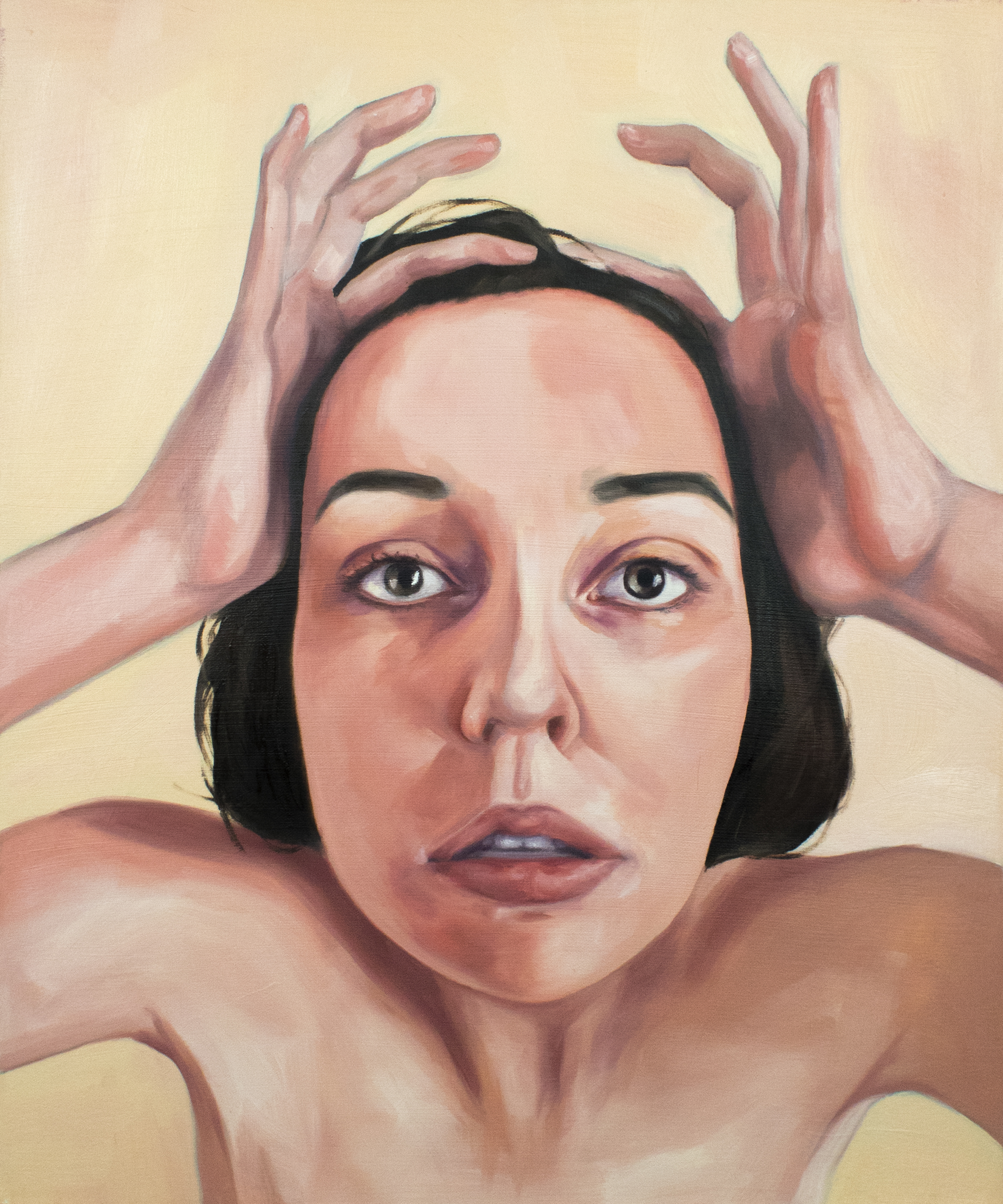 I really connected with this painting. The intensity of the face and the forward leaning pose makes this one of my favorite paintings this year.