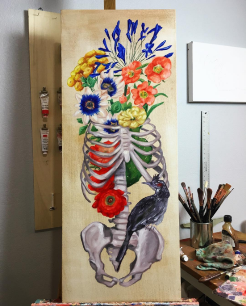 I created this for my parents. All the flowers are native to New Mexico, where they currently live.