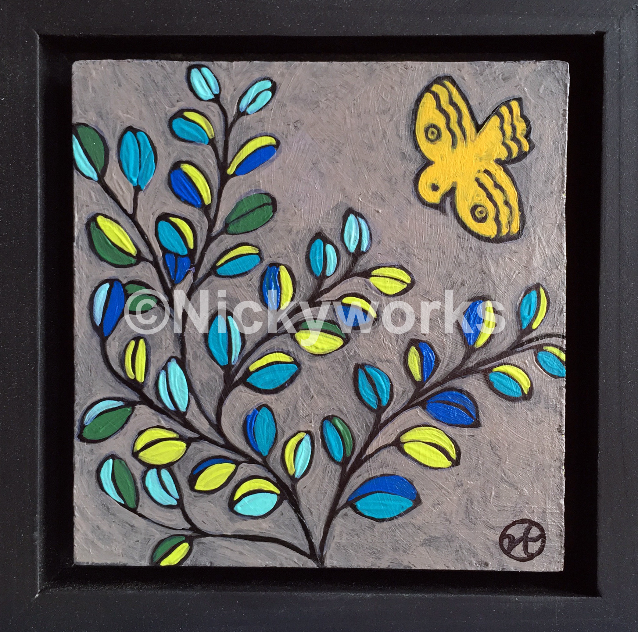 Untitled (Inspired by Persian Miniature Paintings)