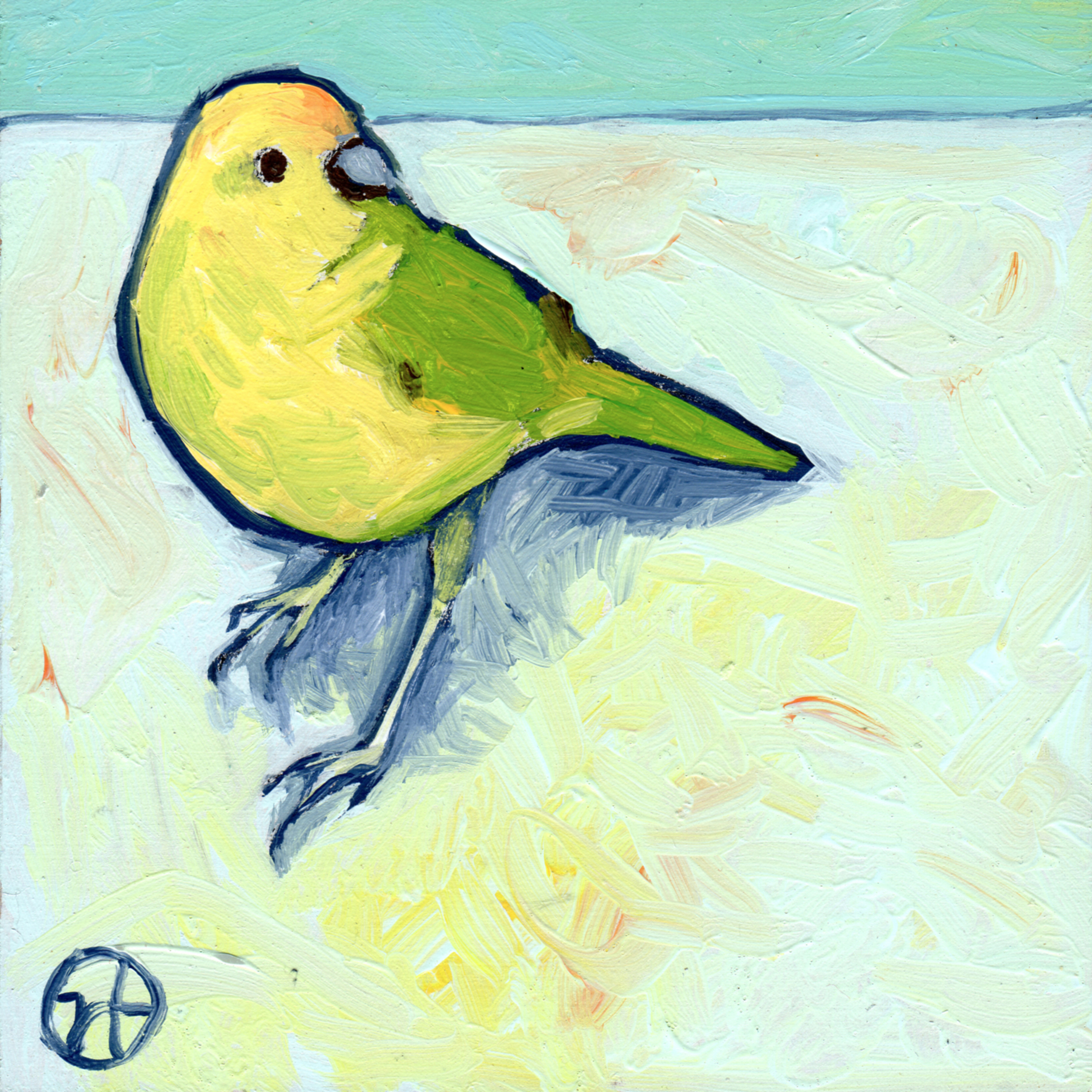 Yellow Bird of Como Zoo (Saint Paul)