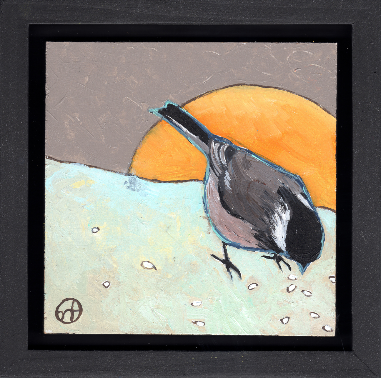 Chickadee, Feeding