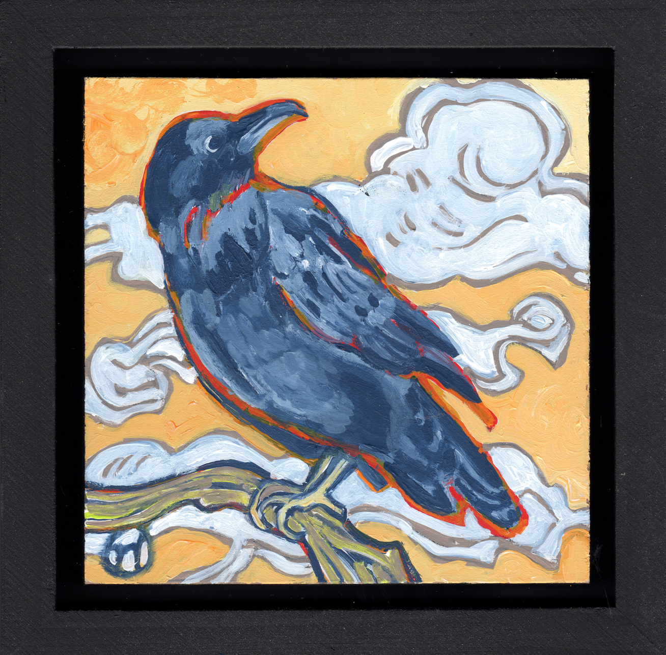 Raven and Clouds