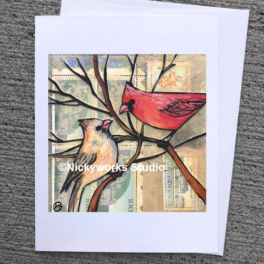 Cardinal Greeting Card