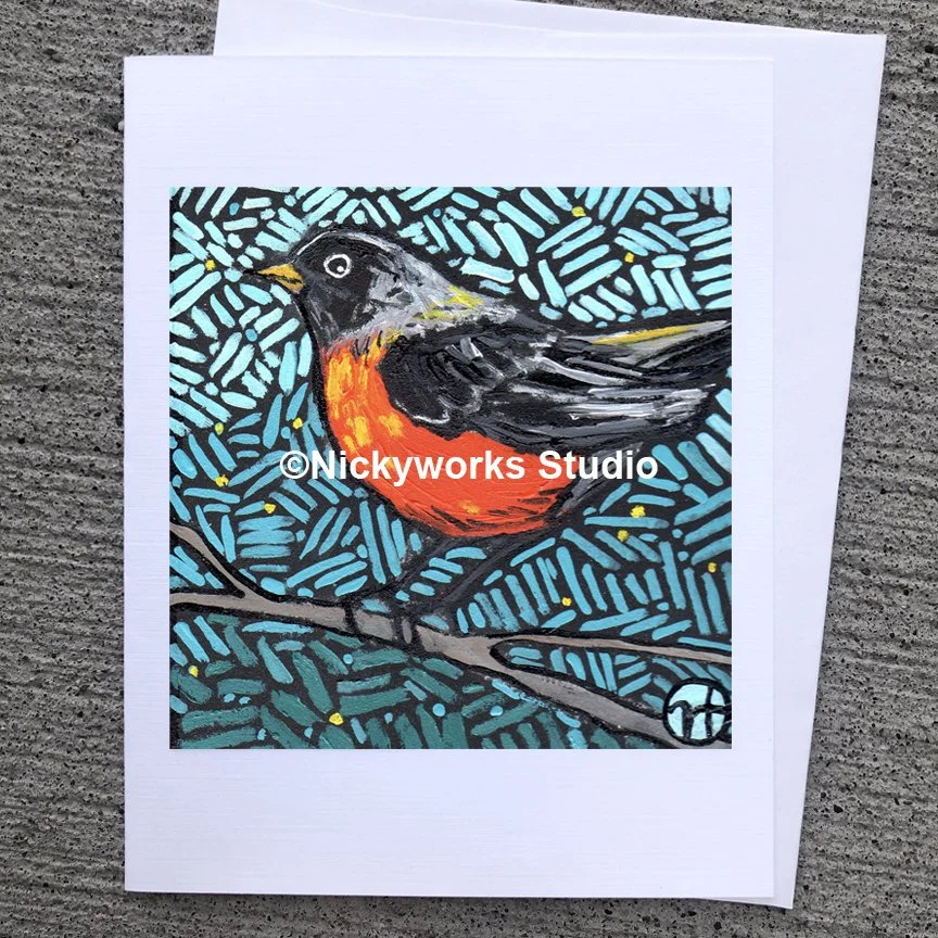 Robin Greeting Card