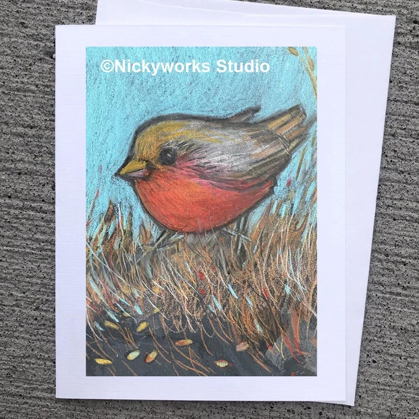 Robin Greeting Card