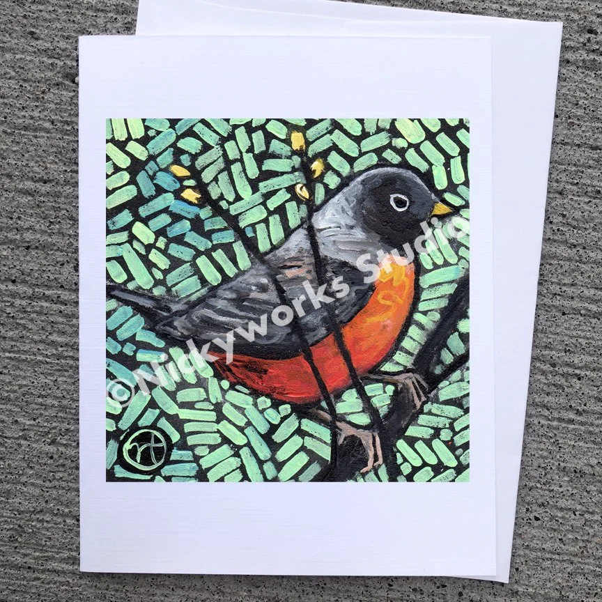 Robin Greeting Card