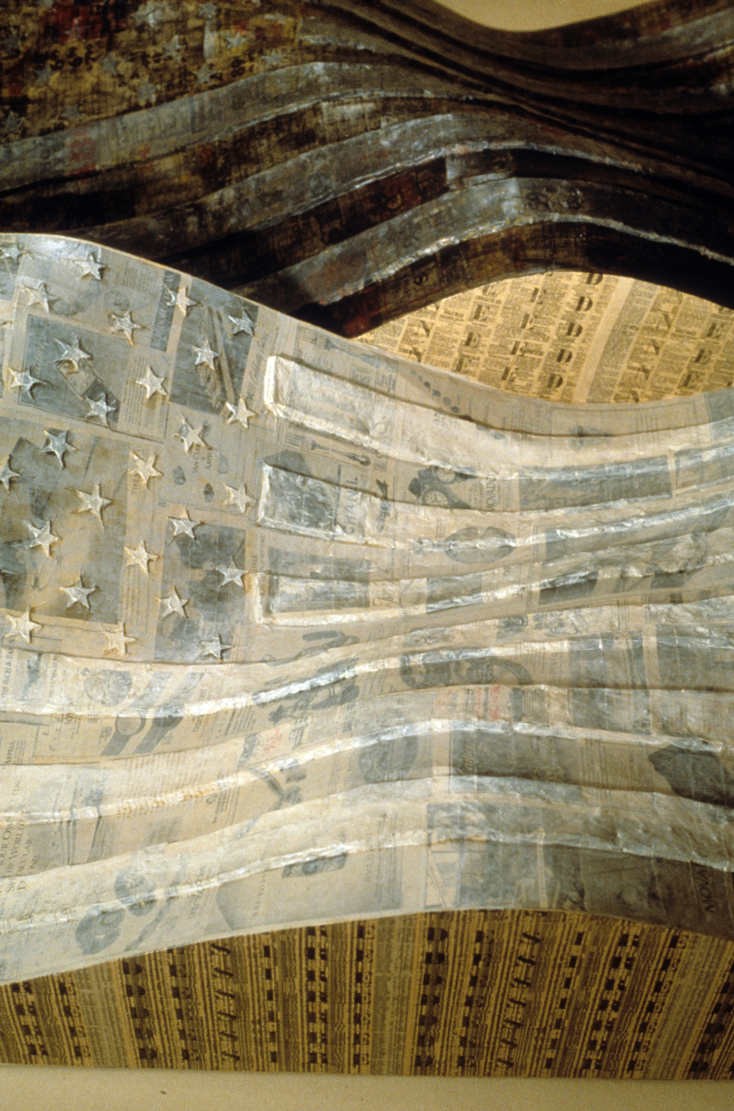 American Landscape: Flag VII, detail