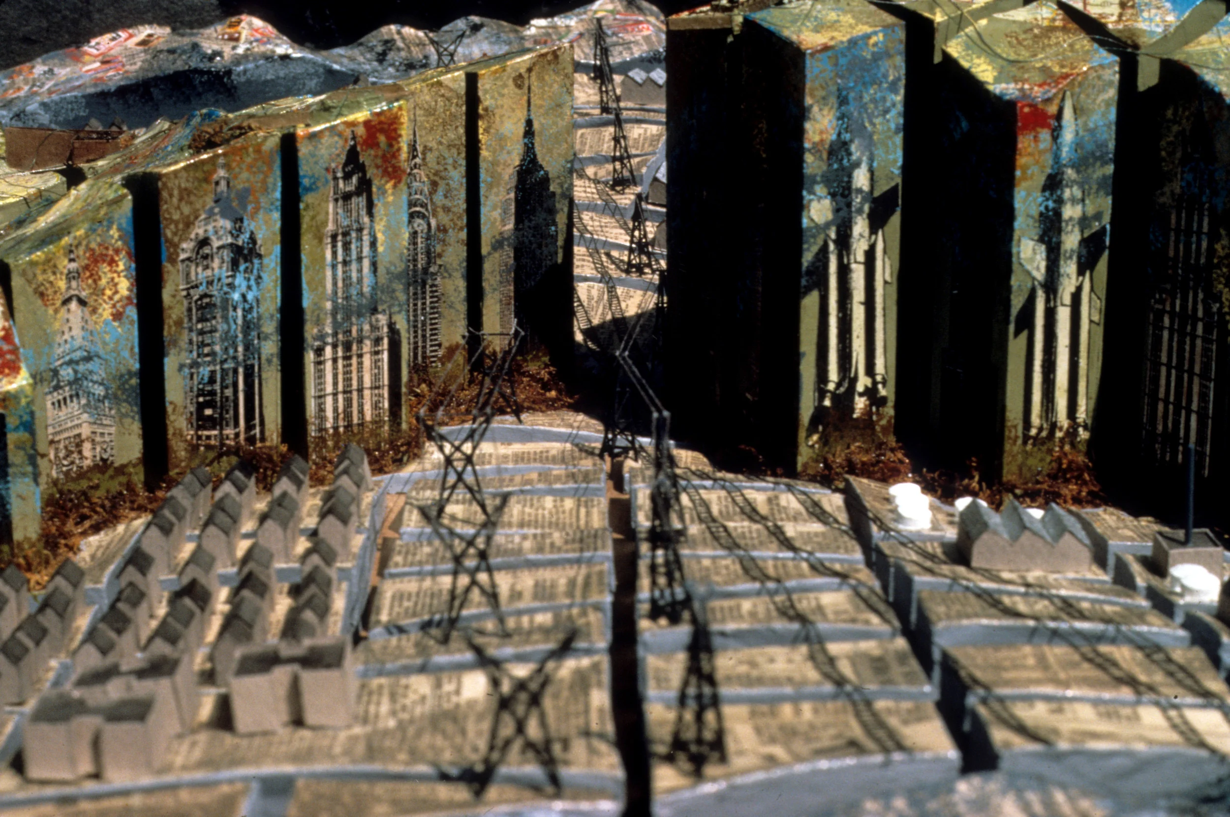 Colliding Landscapes, detail