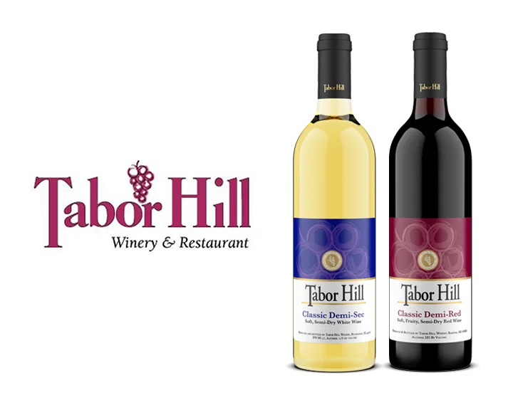 Previous logo and bottle branding.