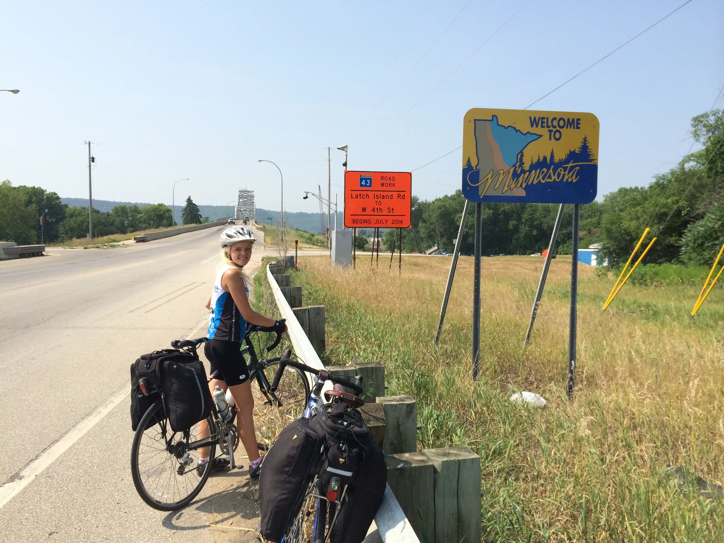 Can't believe I rode my bike to Minnesota!