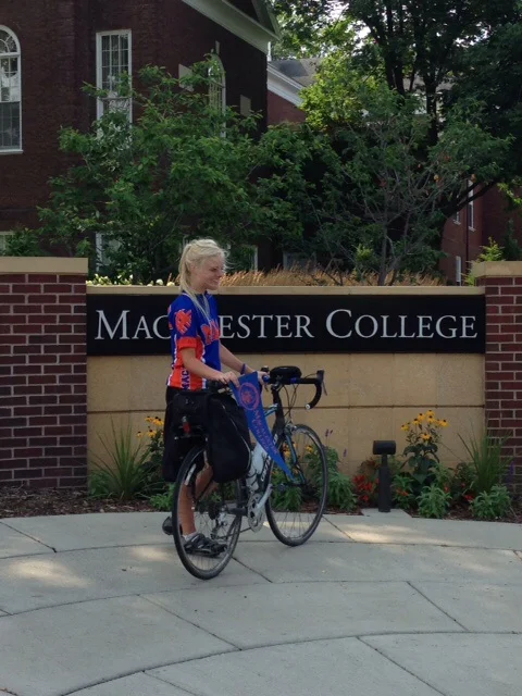 779 miles to Macalester. Worth every pedal stroke.