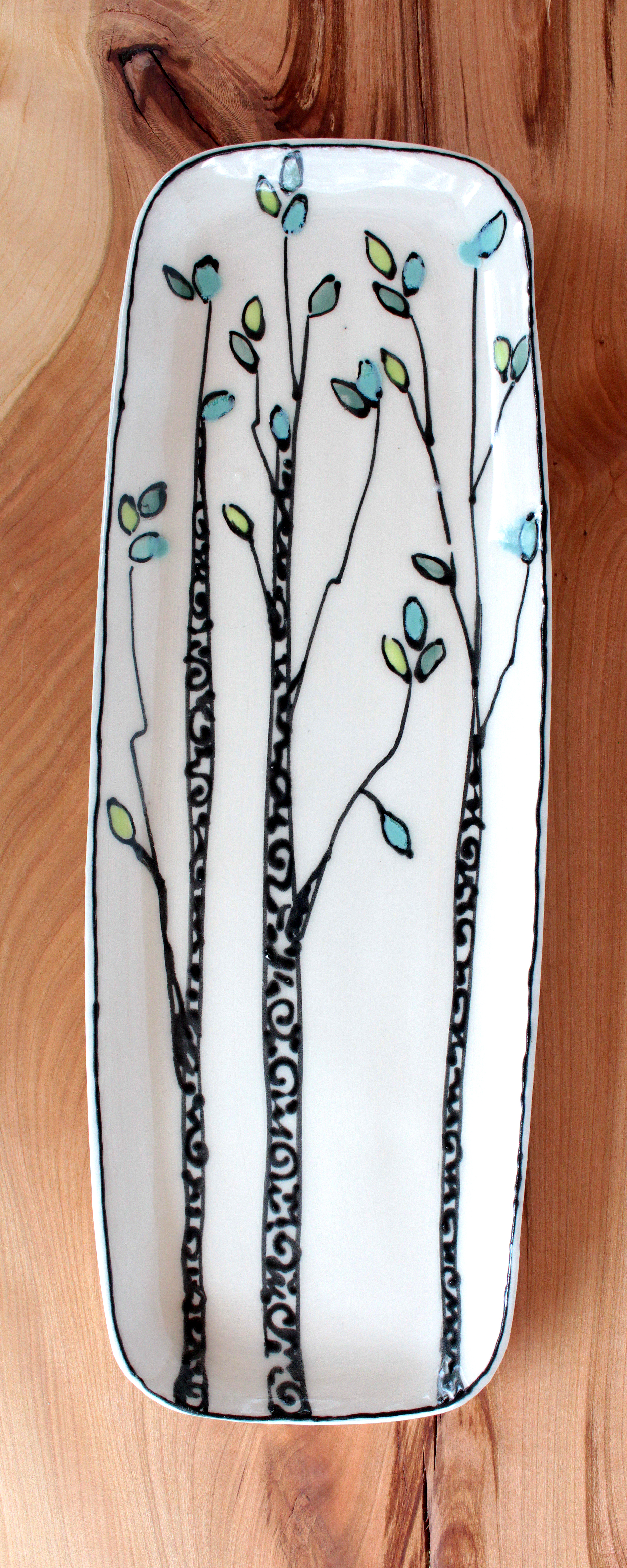 Small Rectangle Platter 45$ Requested: 1 Purchased: 1 of 1