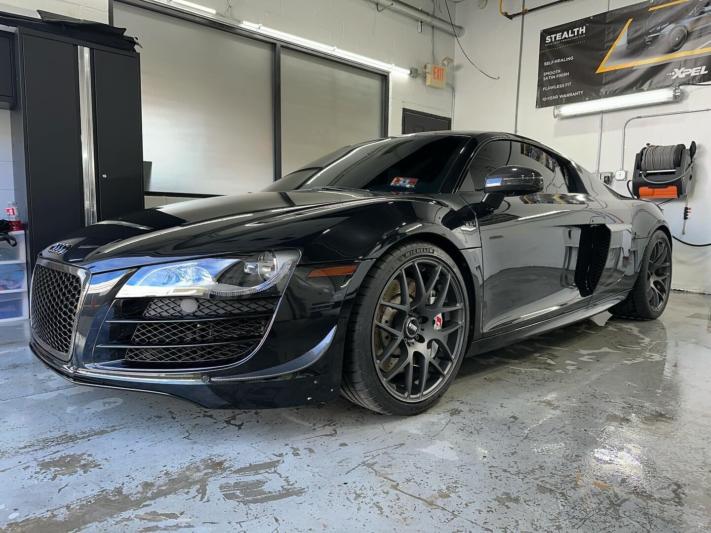 Client appreciation. John trusted me with his R8 when he first purchased it. It needed love and we gave her plenty of it. Years later, it still looks great. It&rsquo;s been a pleasure and an honor taking care of this car. Thank you, John, for your lo