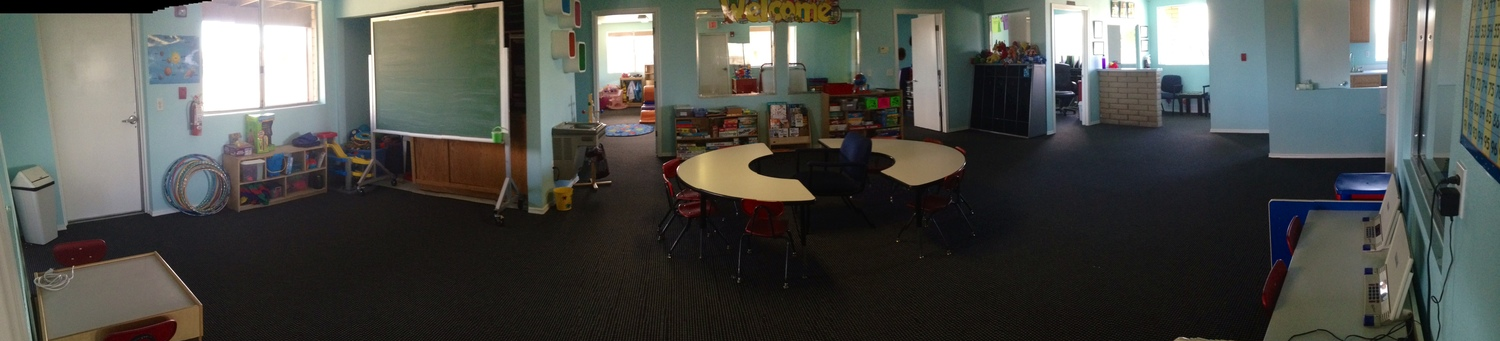 Our after school room offers age appropriate games, activities, and homework area!
