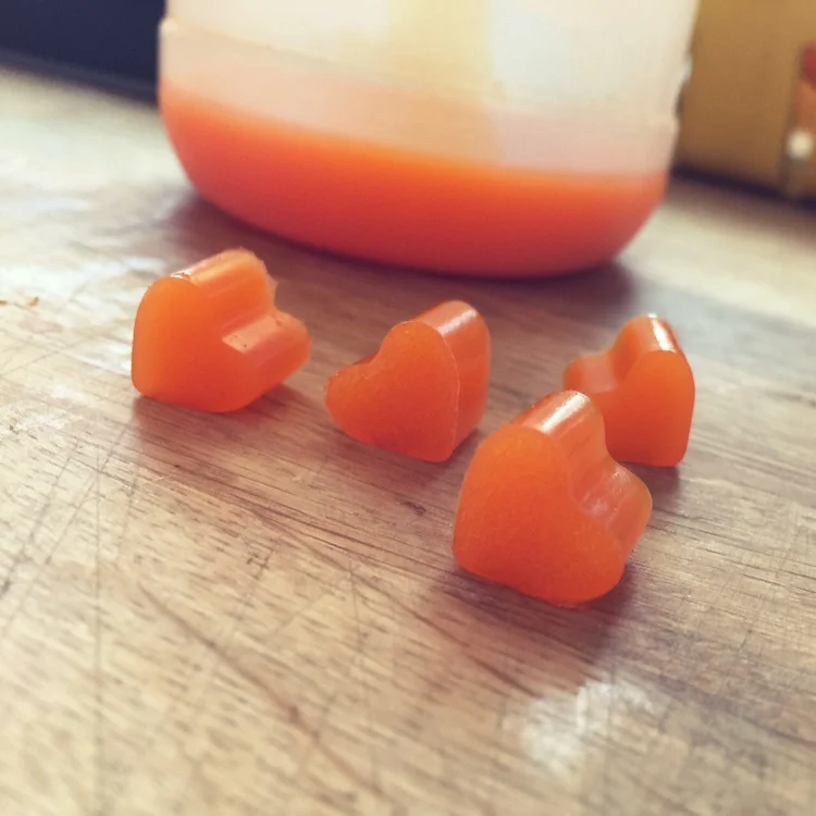 Healthy homemade fruit snacks.
