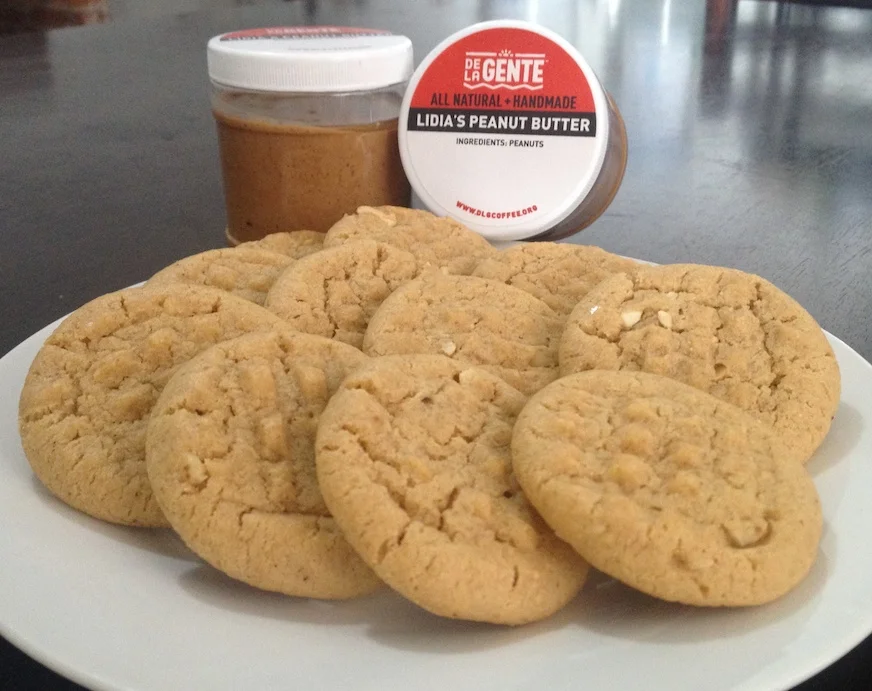 Lidia and Lilian's excellent peanut butter is magic for baking!