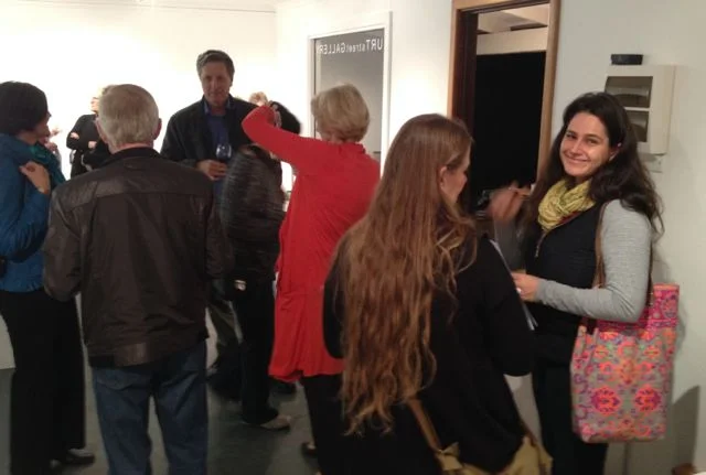 Lively discussions.