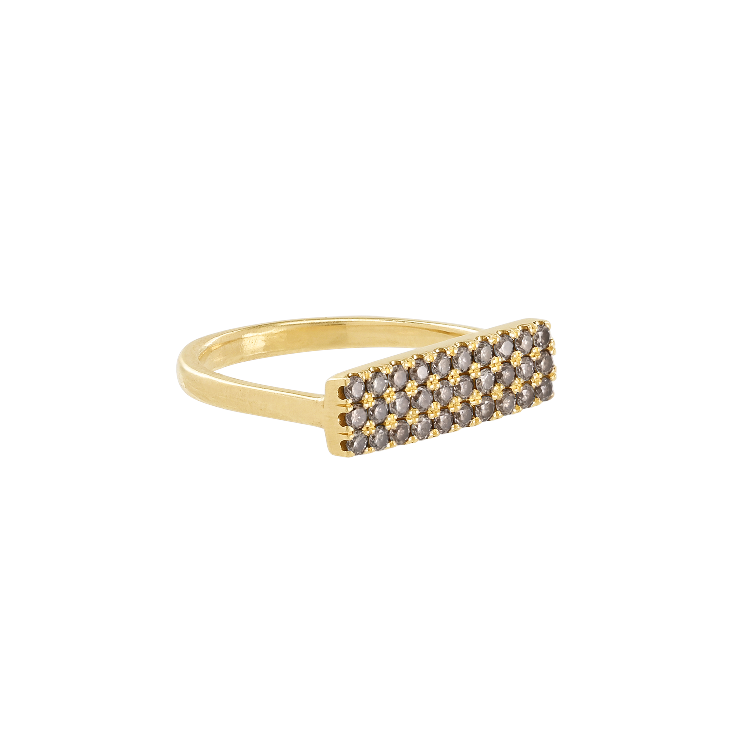 GRID PAVÉ RING