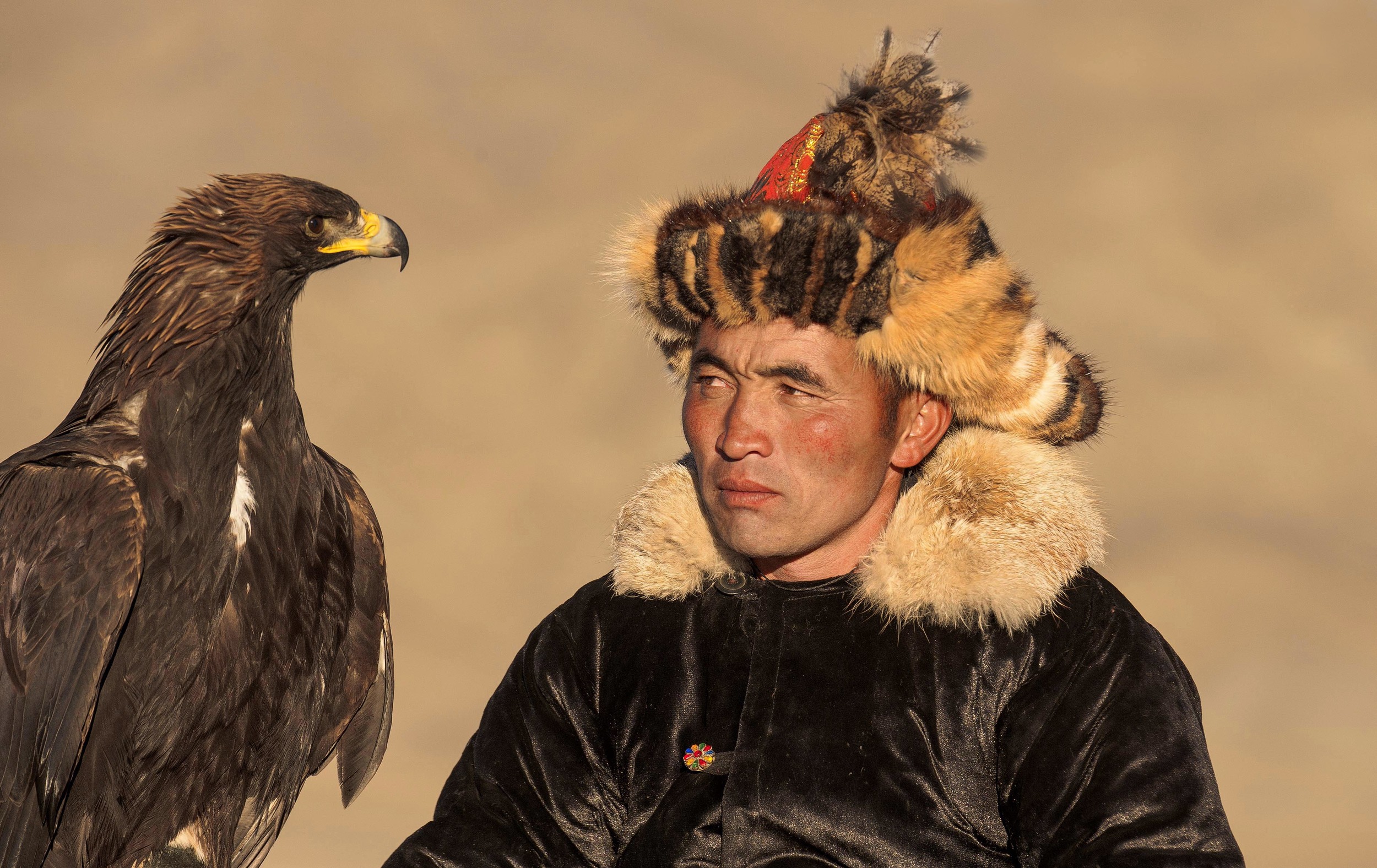 kazakh eagle hunter of mongolia.jpg