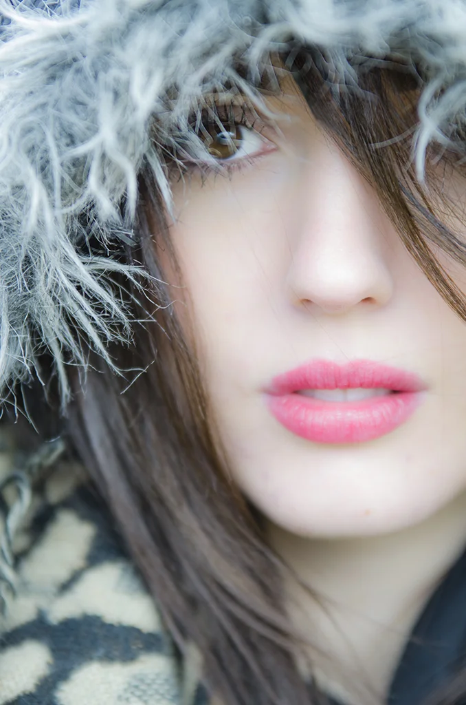 Create a connection with the eyes, they are the window to the soul.