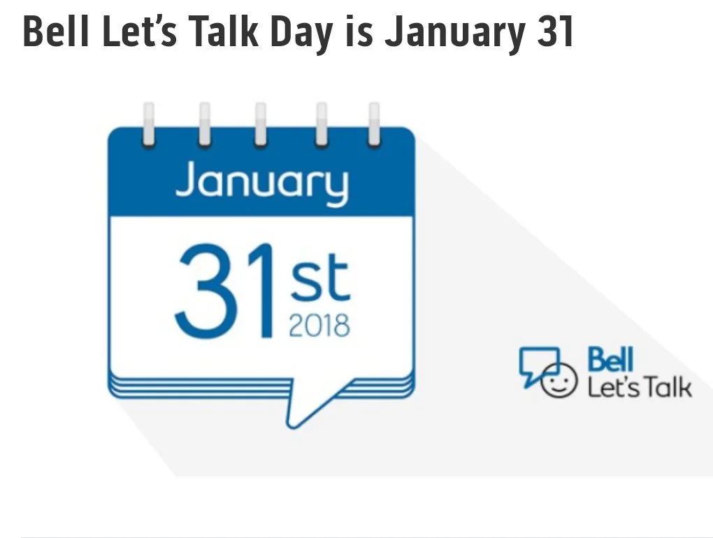 Today is BELL, Lets talk day... 