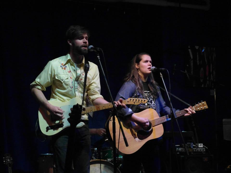 Tim Buckley (left) and Mariel Buckley (right) play together