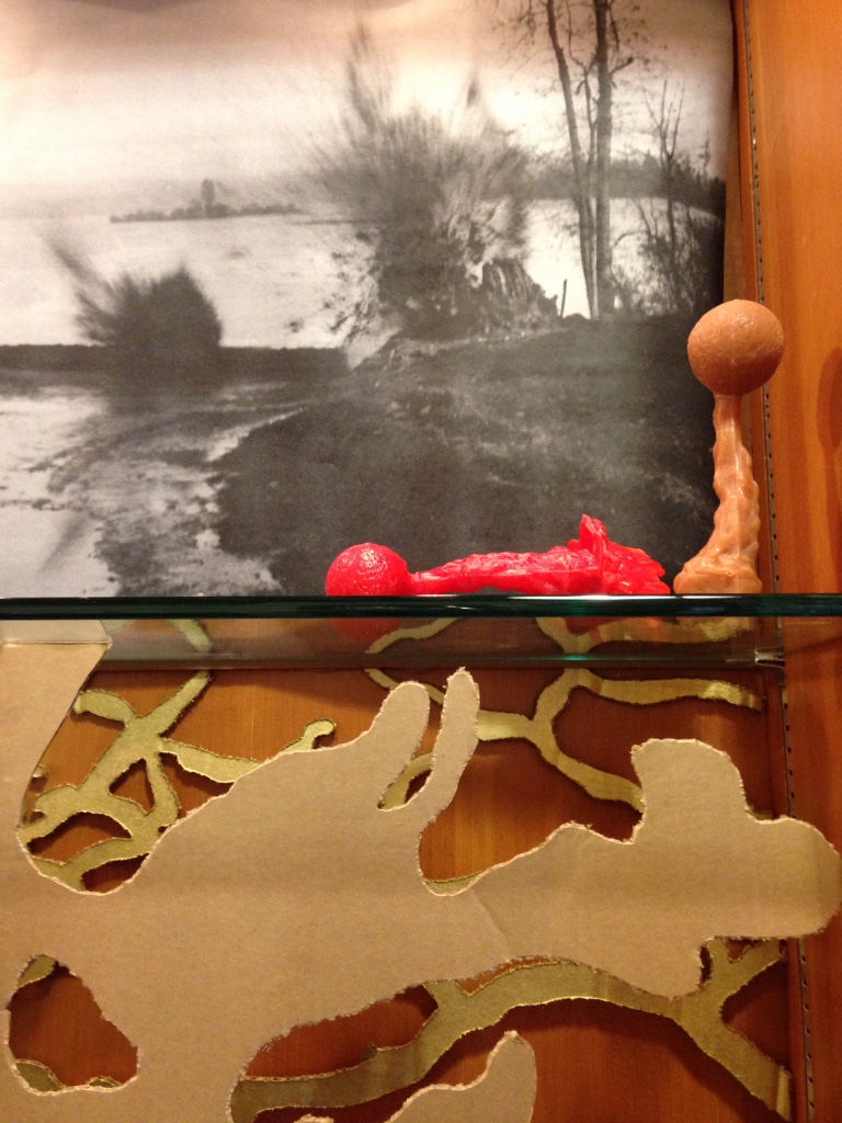 (This is a test.) Slime molds thrive through the formation of the Montlake Cut. 